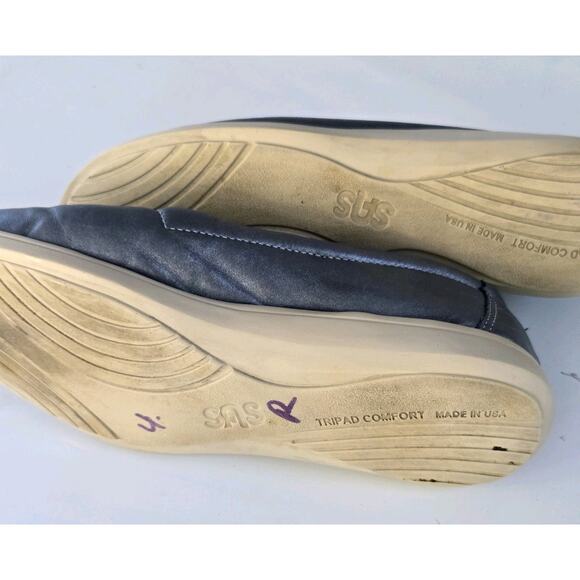 SAS‎ Womens FUNK- SKY Flat Leather Adjustable Comfort USA Shoes Sz 8M - Picture 6 of 6